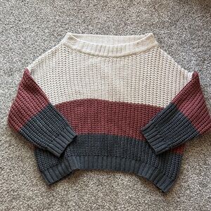 Chunky Off the Shoulder Sweater